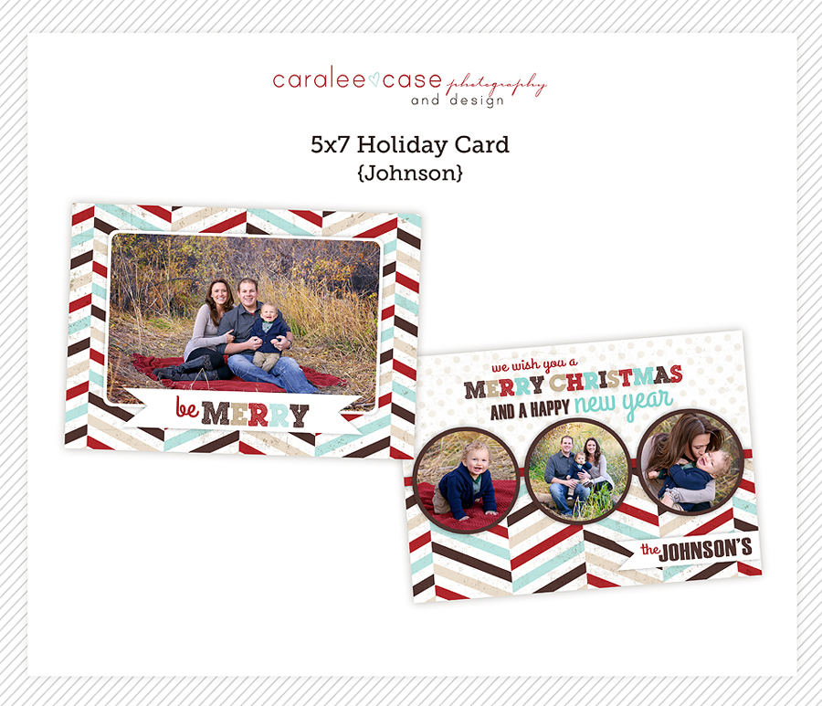 Idaho Falls, ID Family Portrait Holiday Christmas Card Photographer ~ Caralee Case Photography