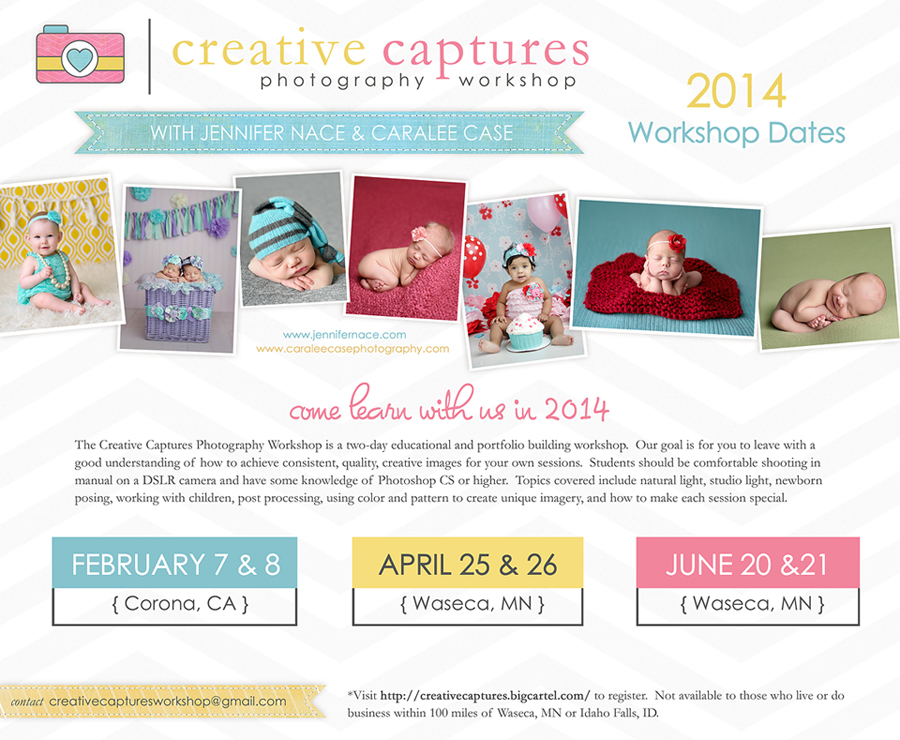 Creative Captures Photography Workshop with Caralee Case and Jennifer Nace
