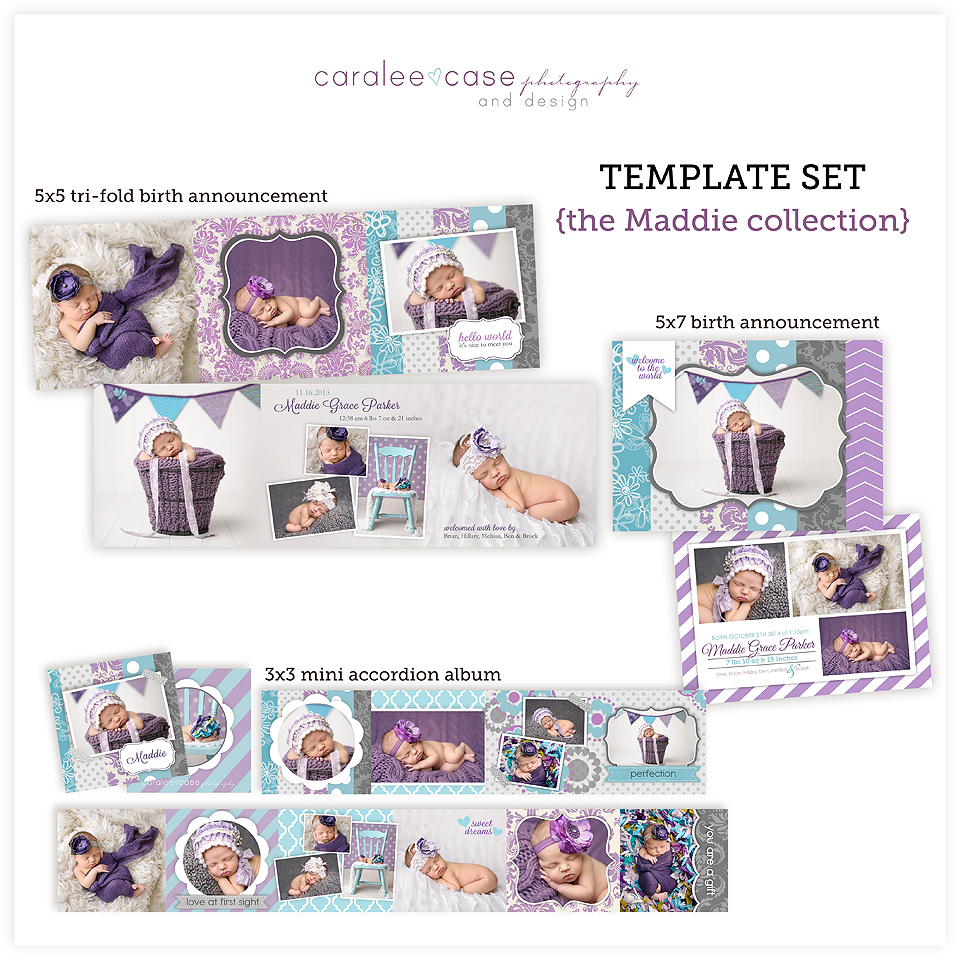 Templates for photographers