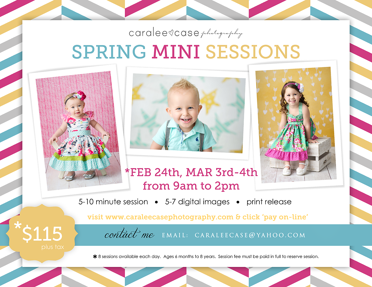 2017 Spring Mini Sessions ~ Caralee Case Photography
