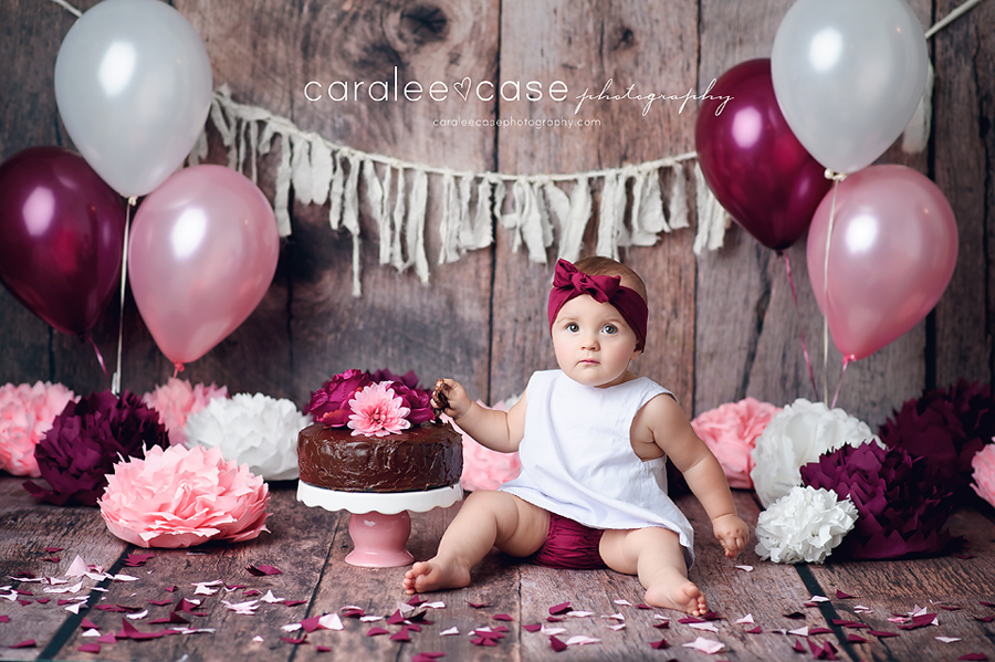 Idaho Falls, ID Baby Child Birthday Cake Smash Photographer ~ Caralee Case Photography