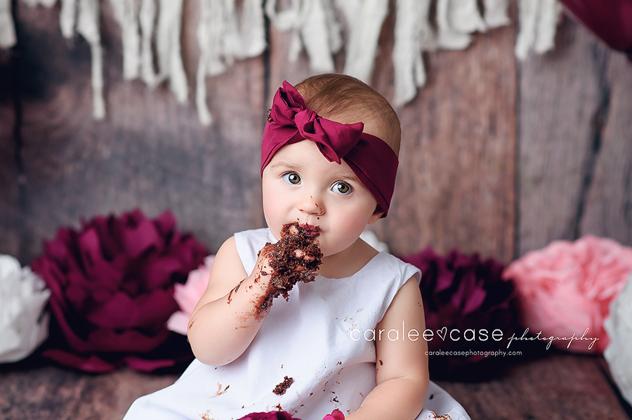Irwin, ID Baby Child Birthday Cake Smash Photographer ~ Caralee Case Photography