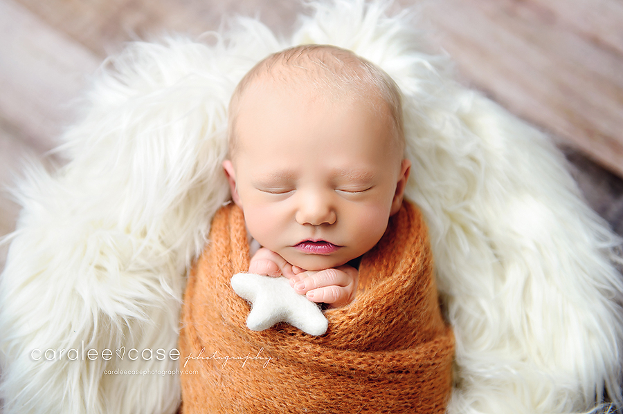 Teton Idaho Newborn Infant Baby Studio Portrait Photographer ~ Caralee Case Photography