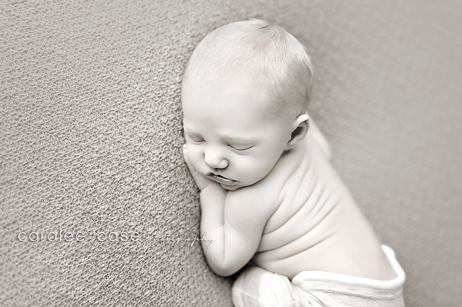 Rigby Idaho Newborn Infant Baby Studio Portrait Photographer ~ Caralee Case Photography