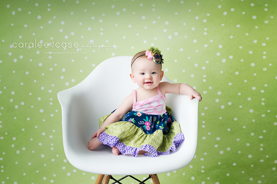 Idaho Falls, ID Infant Child Birthday Studio Photographer ~ Caralee Case Photography