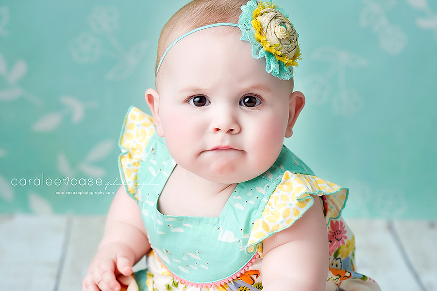 Idaho Falls, ID Baby Child Studio Portrait Photographer ~ Caralee Case Photography 