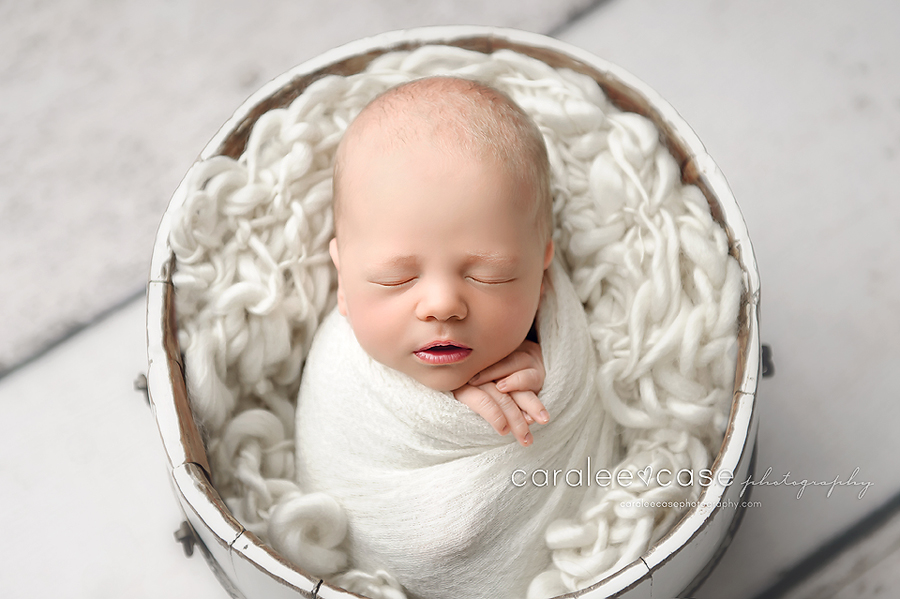 Rexburg Idaho Newborn Infant Baby Photography ~ Caralee Case Photography