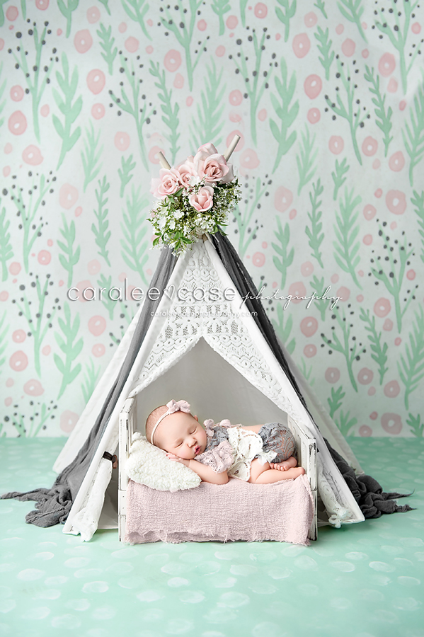 Southeast Idaho newborn infant baby studio portrait photographer ~ Caralee Case Photography