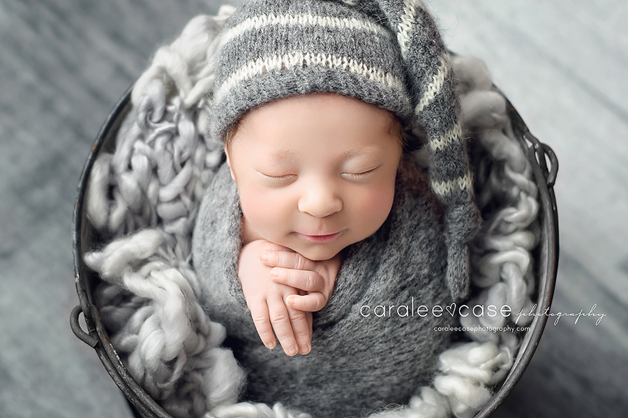 Rigby Idaho Newborn Infant Baby studio portait Photography ~ Caralee Case Photography