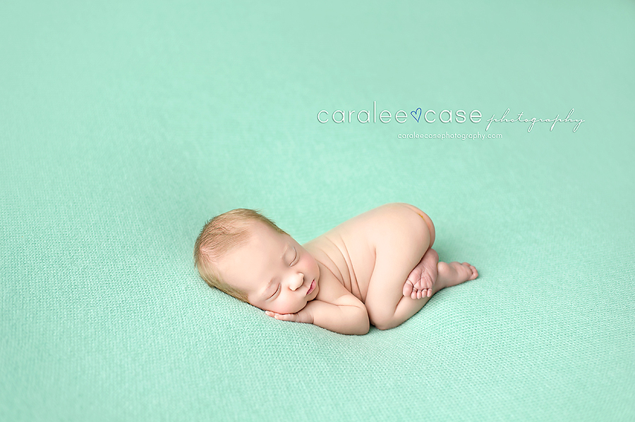 Ammon Idaho Newborn Infant Baby studio portait Photography ~ Caralee Case Photography
