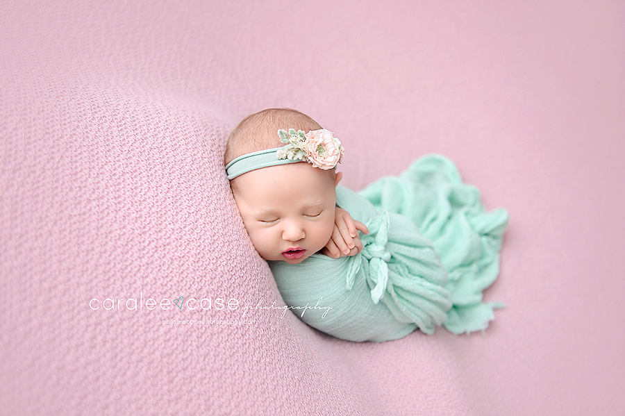 Chubbuck Idaho newborn infant baby studio portrait photographer ~ Caralee Case Photography