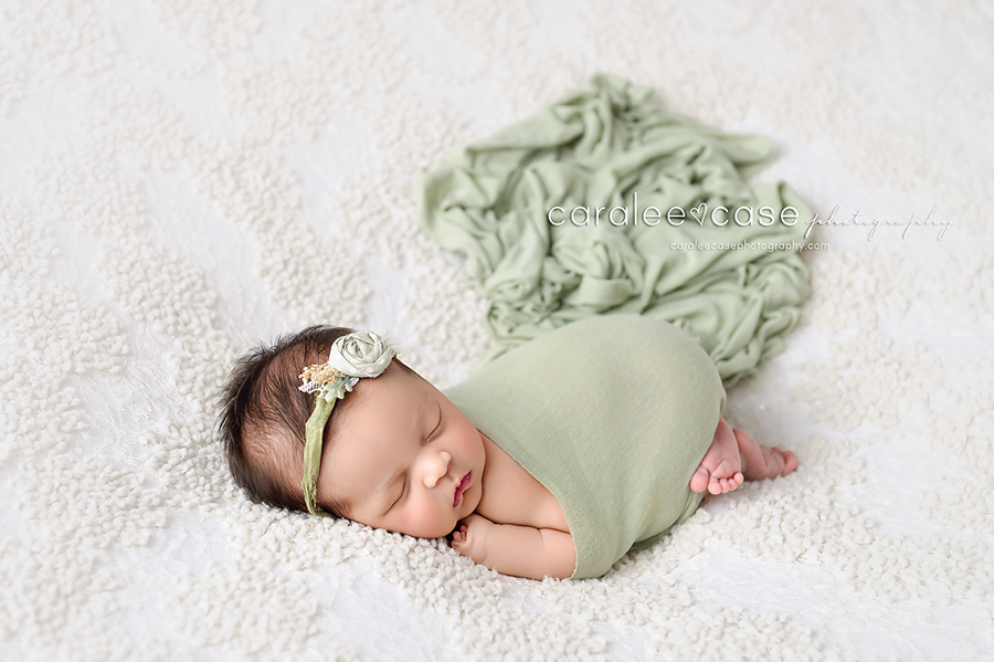 Idaho Falls, ID Newborn Infant Baby Studio Props Photographer ~ Caralee Case Photography