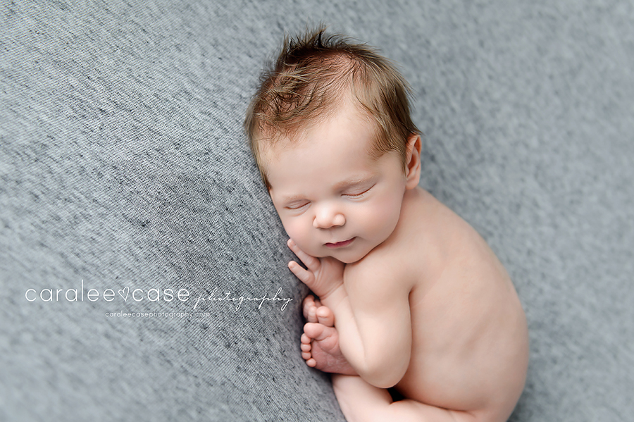 Idaho Falls, ID Newborn Infant Baby Studio Portrait Photographer ~ Caralee Case Photography 