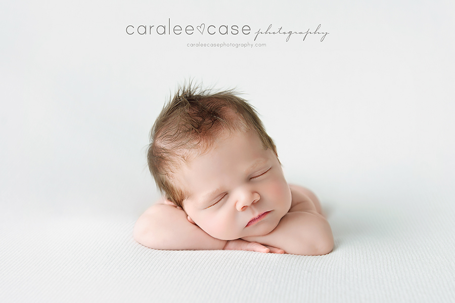 Idaho Falls, ID Newborn Infant Baby Studio Portrait Photographer ~ Caralee Case Photography 
