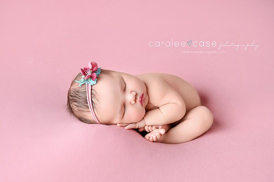 Idaho Falls, ID Newborn Infant Baby Studio Photographer - Caralee Case Photography workshops class posing