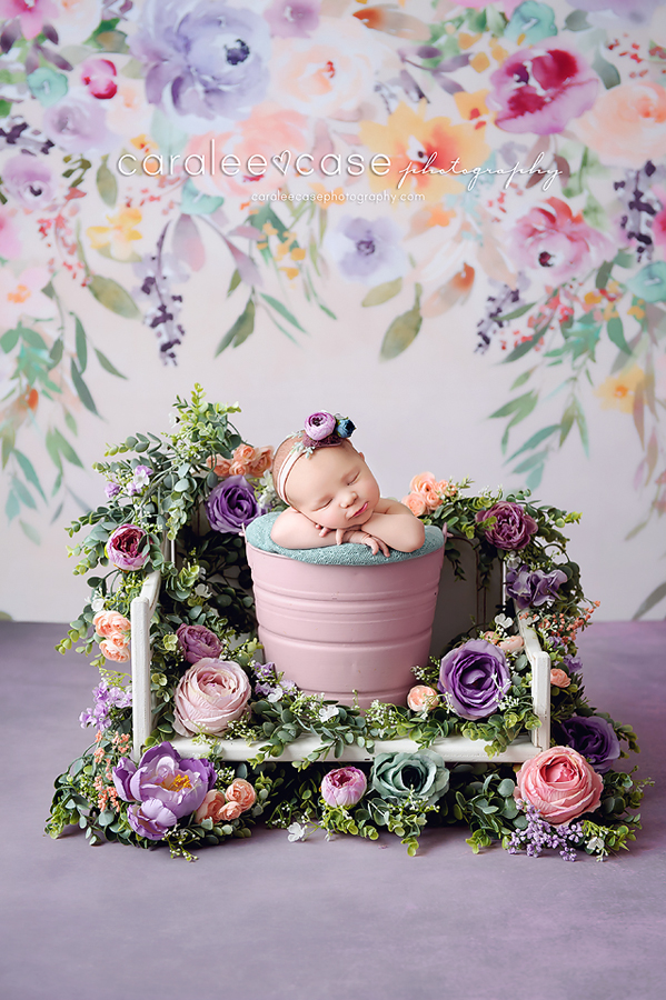 Idaho Falls, ID Newborn Infant Baby Studio Portrait Photographer - Caralee Case Photography